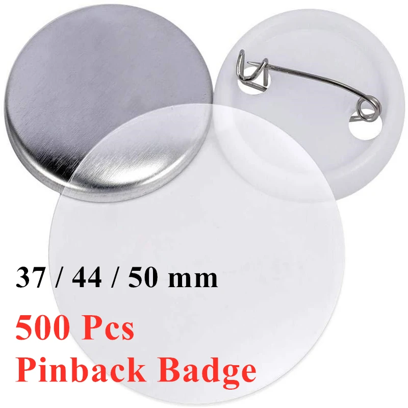 Button Badge Blank - 500 Pcs/set Kosong Lencana Pinback Tombol