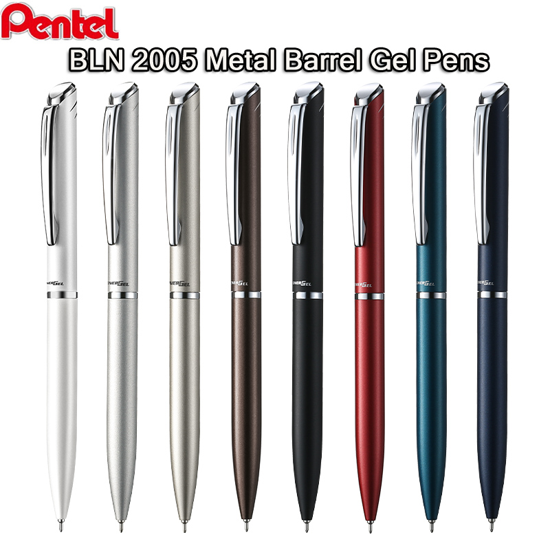 Pentel Pen Sign Pen - Pentel BLN2005 Pulpen Gel Berbahan Logam,