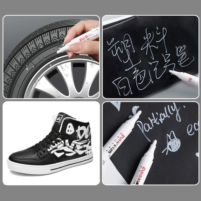 1/3/5 Buah Pena Spidol Putih B - Copic Marker Sketch ulasan dan harga