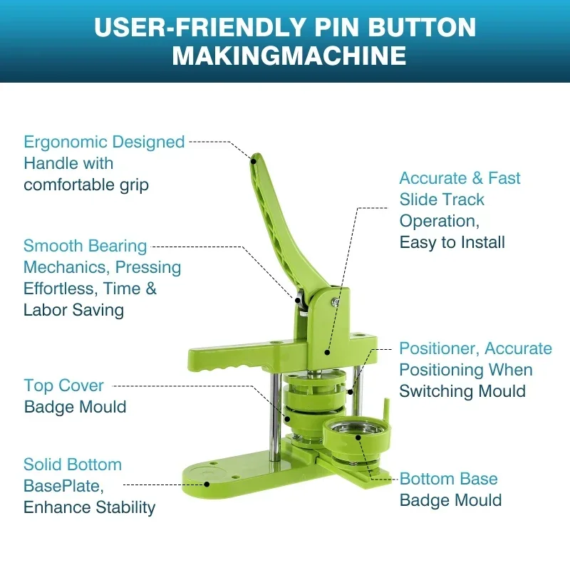 Mesin pembuat kancing lencana  - Button Badge Blank ulasan dan harga
