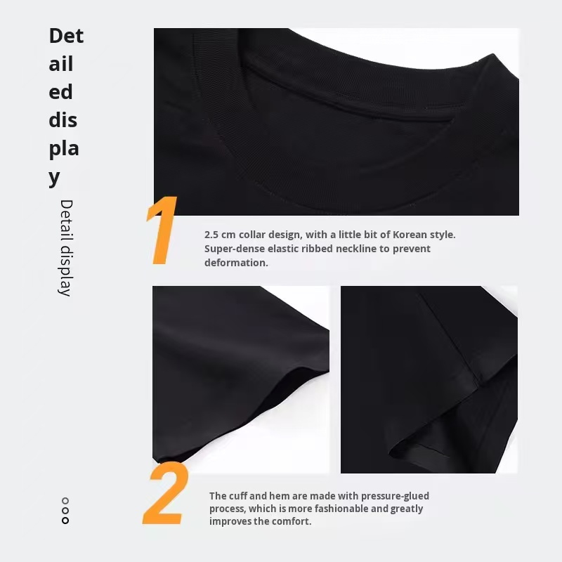 Kaos oblong polos katun murni  - Dtg Shirt Blank ulasan dan harga