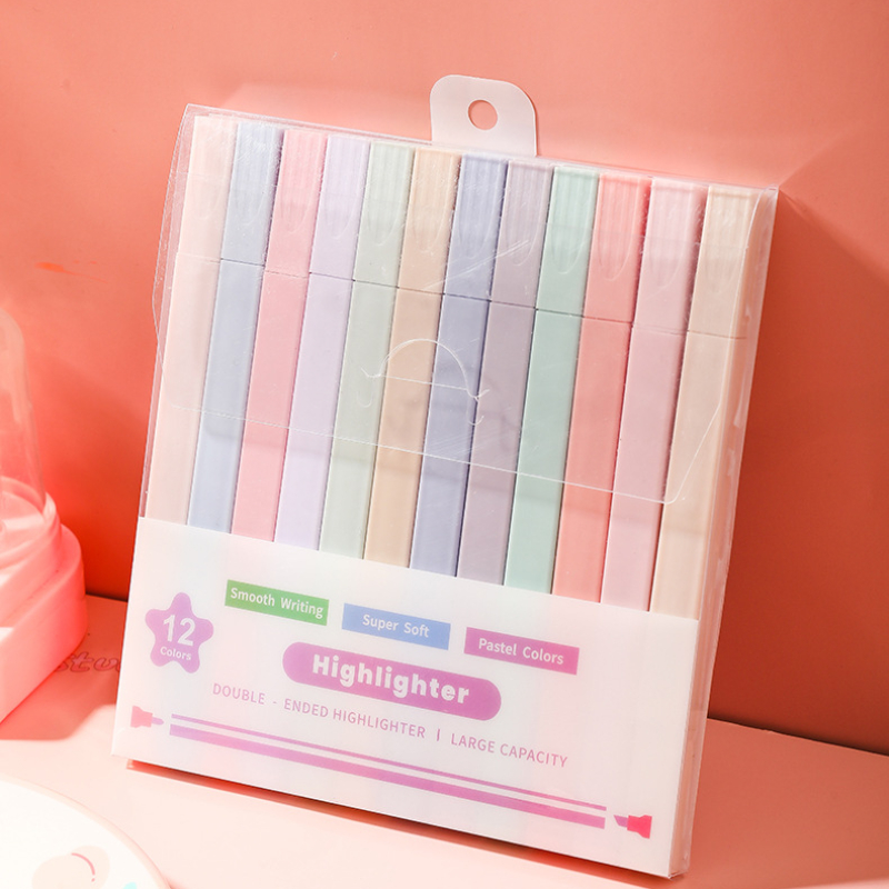 12 buah/Set pena Highlighter u - Stabilo Marker Boss ulasan dan harga