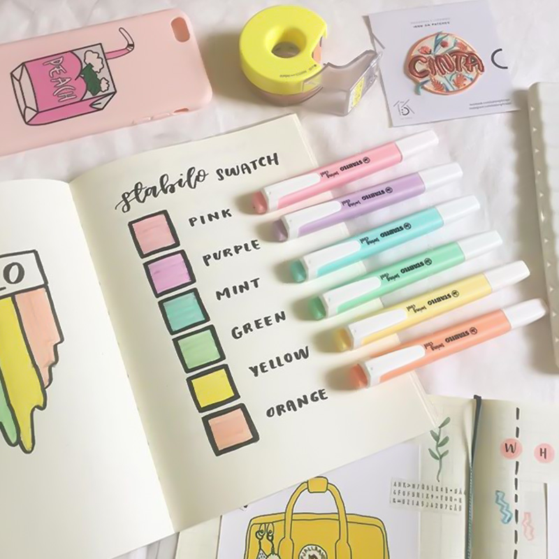 1 Buah STABILO Jerman STABILO  - Stabilo Marker Boss ulasan dan harga