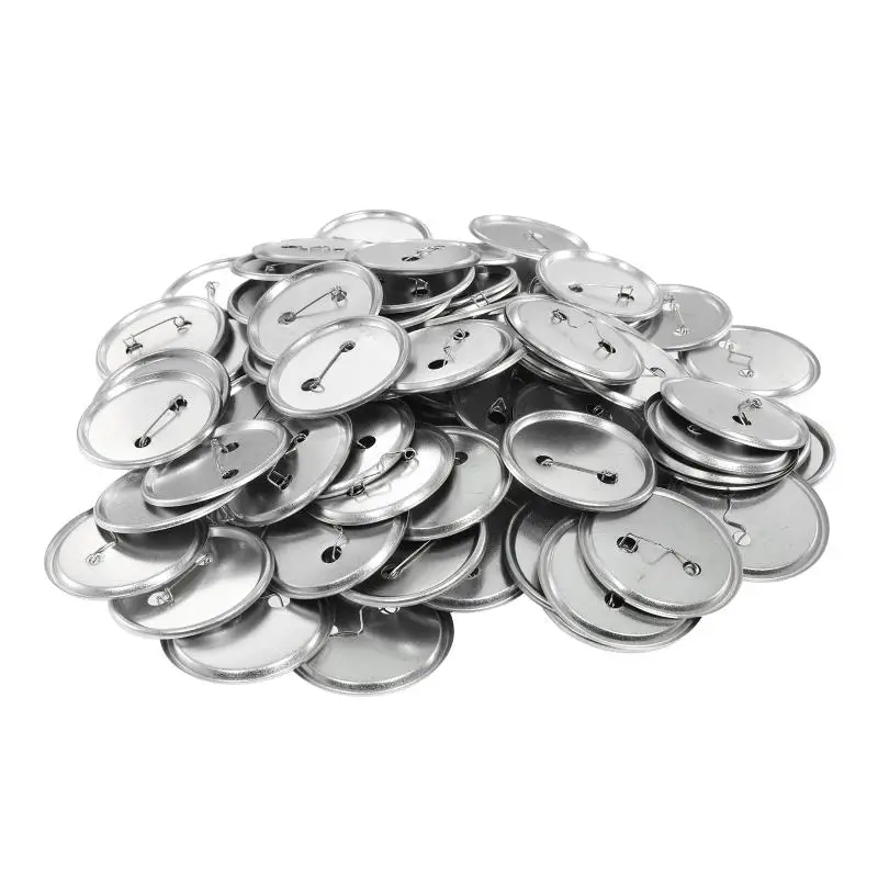 100pcs Bagian Pembuat Pin Badg - Button Badge Blank ulasan dan harga