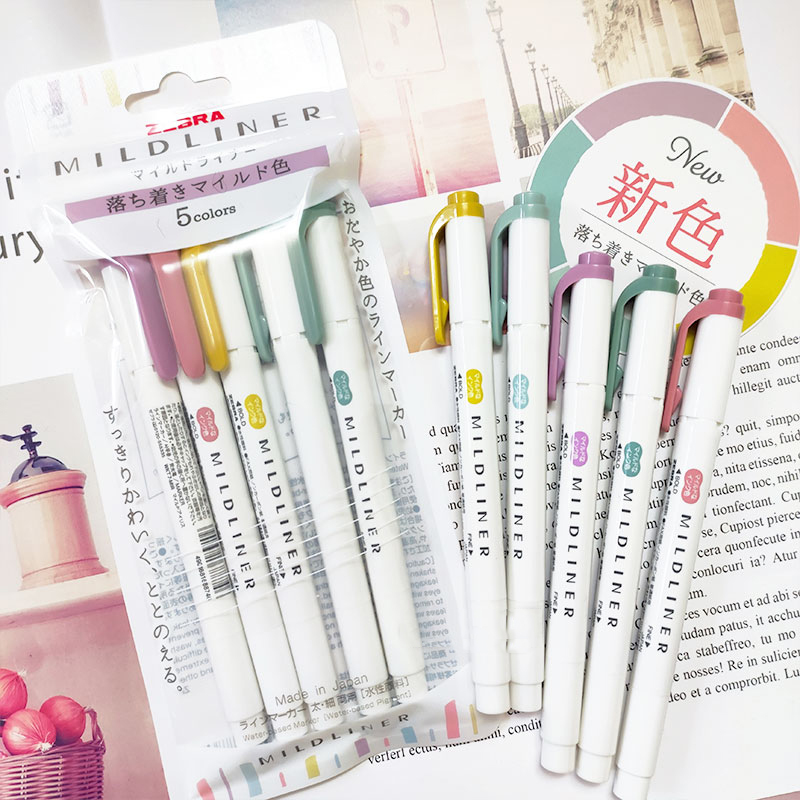 Spidol Stabilo Mildliner Zebra - Zebra Pen Sarasa ulasan dan harga