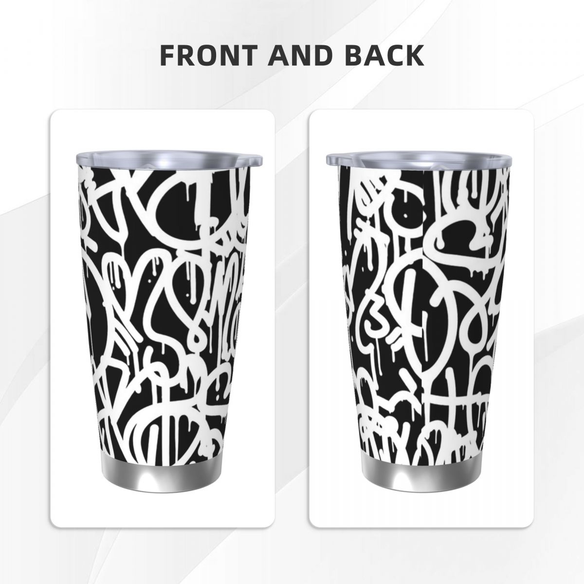 Tumbler Baja Tahan Karat Grafi - Tumbler 20Oz White ulasan dan harga