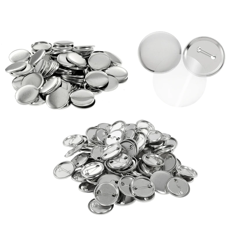 100Set kosong lencana Pin tomb - Button Badge Blank ulasan dan harga