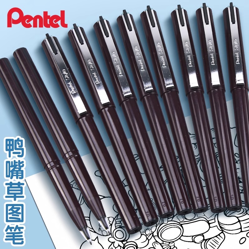 Pentel Arts Stylo Sketsa Pena  - Pentel Pen Sign Pen ulasan dan harga