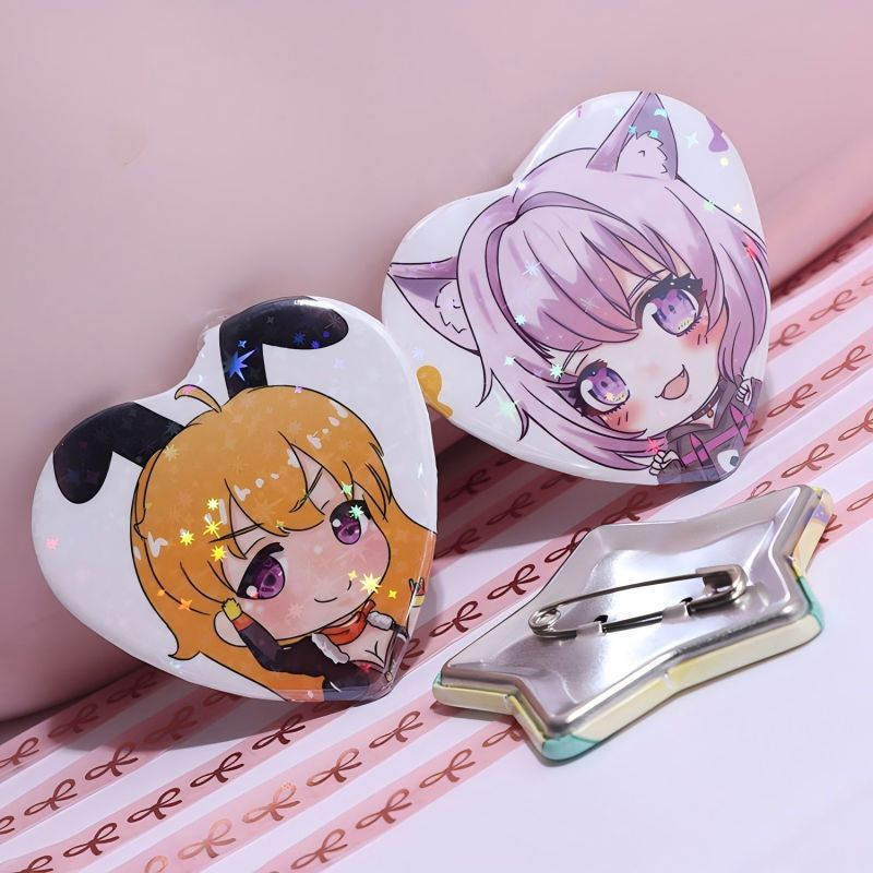 Pin Badge Kustom, Pin Kancing, - Button Badge Blank ulasan dan harga