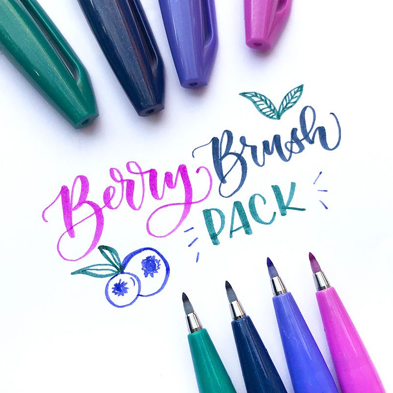 1 Buah Pena Tanda Sentuh Kuas  - Pentel Pen Sign Pen ulasan dan harga