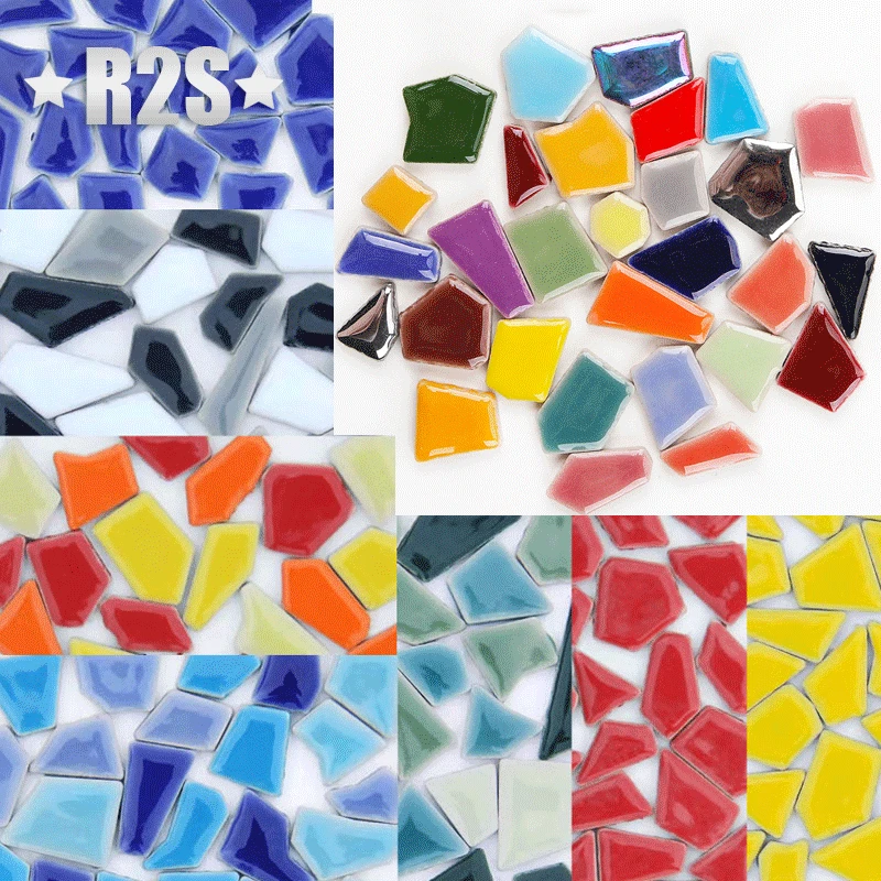 100g Ubin Mosaik Porselen Kera - Ceramic Tile Blank ulasan dan harga