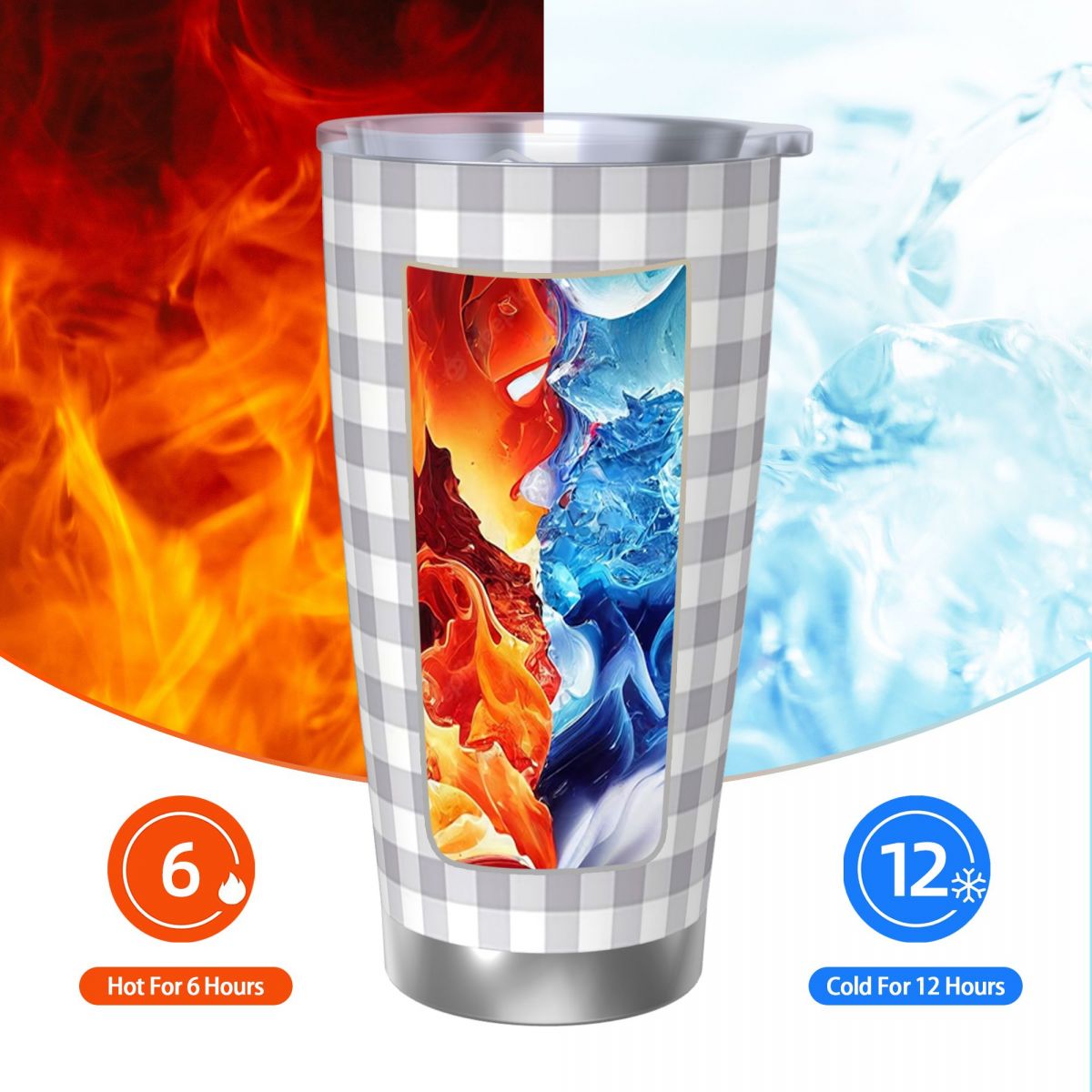 Tumbler Baja Tahan Karat Kotak - Tumbler 20Oz White ulasan dan harga