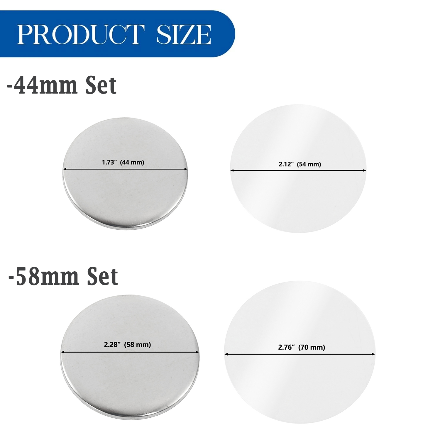 100pcs Bahan Pembuatan Badge P - Button Badge Blank ulasan dan harga