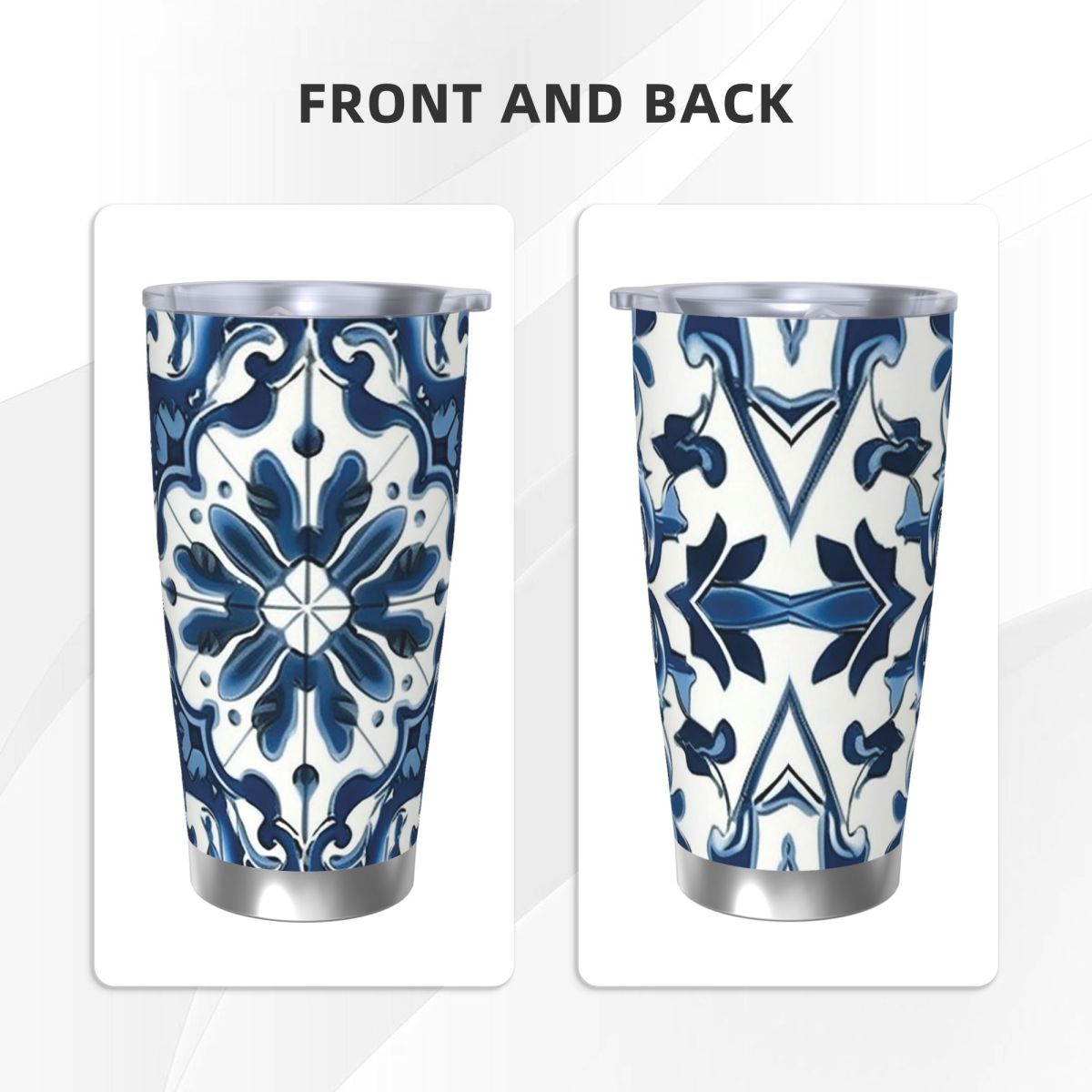 Tumbler Baja Tahan Karat Pola  - Tumbler 20Oz White ulasan dan harga