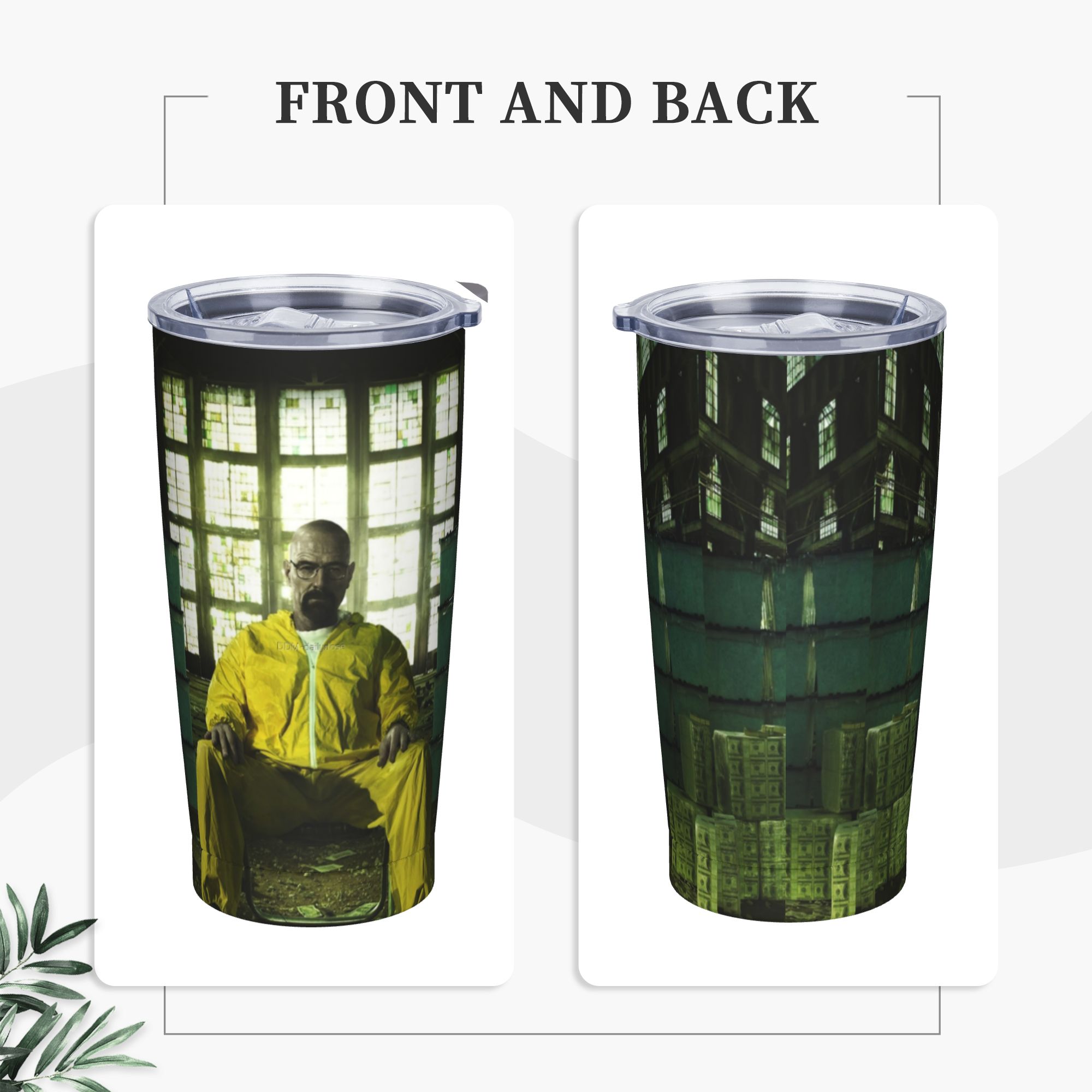 Tumbler Breaking Bad Walter Wh - Tumbler 20Oz White ulasan dan harga