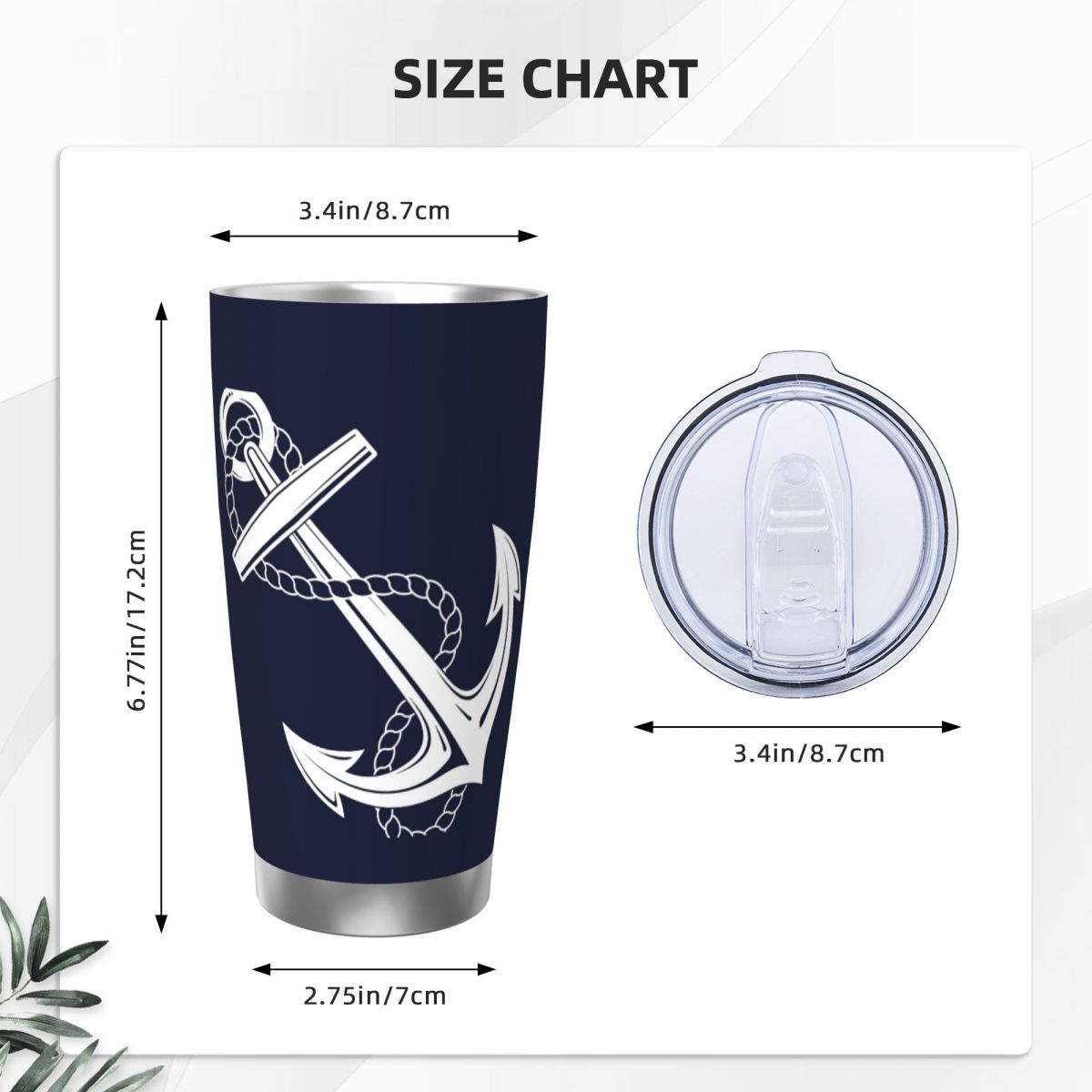 Tumbler Vakum Terisolasi Stain - Tumbler 20Oz White ulasan dan harga