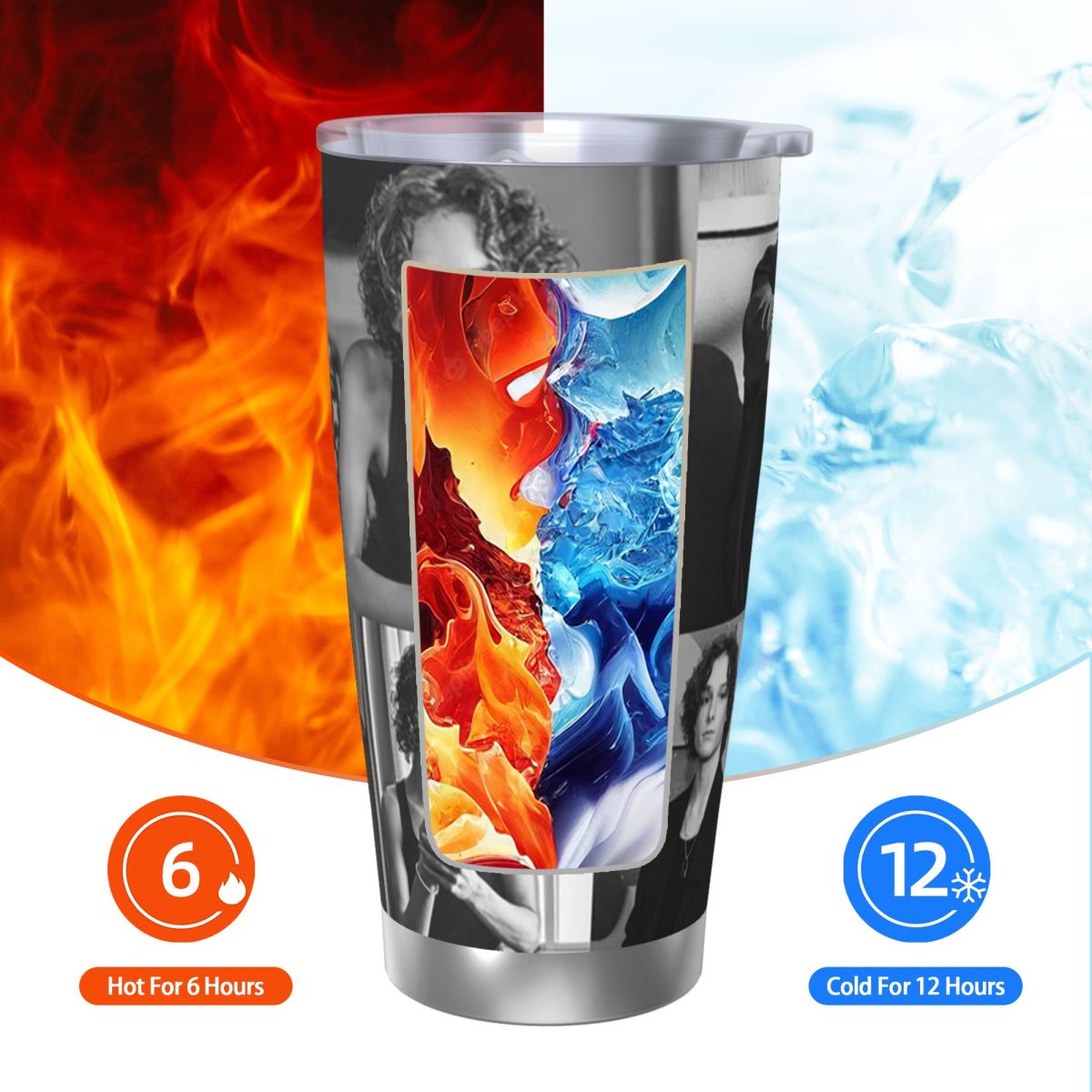 Hitam dan Putih Mason Thames K - Tumbler 20Oz White ulasan dan harga